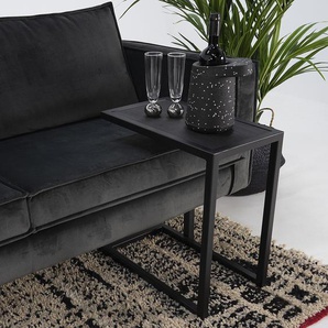 Beistelltisch Dareton I 30 x 54 x 50cm Schwarz