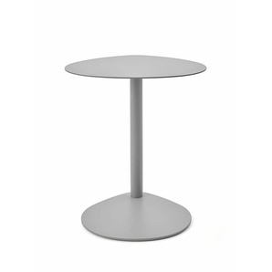 Beistelltisch Easy Boy Segis aluminiumfarbig silber, Designer Bartoli Design, 53x45x42 cm