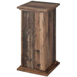 Beistelltisch Elan I 30 x 58 x 30cm Braun/Altholz Dekor