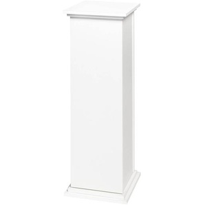 Beistelltisch Elan II 30 x 89 x 30cm Weiß/Weiß