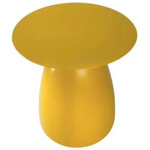 Beistelltisch - gelb - Materialmix - 33 cm - 34 cm | Möbel Kraft