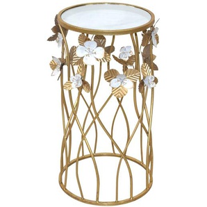 Beistelltisch Givry Ø 30cm Gold