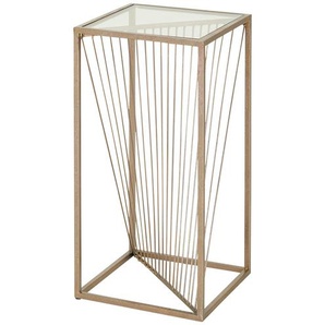 Beistelltisch Gleam ¦ gold ¦ Maße (cm): B: 30 H: 60