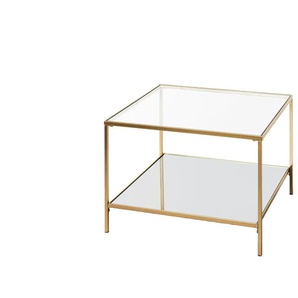 Beistelltisch   ¦ gold ¦ Maße (cm): B: 60 H: 45