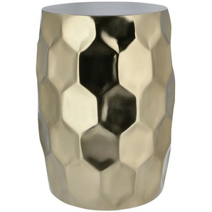 Beistelltisch ¦ gold ¦ Maße (cm): H: 47  Ø: 35