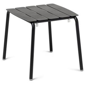 Beistelltisch Granada Aluminium schwarz, 45x52.8x48 cm