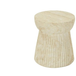 Beistelltisch  Granada ¦ beige ¦ Maße (cm): H: 43  Ø: 36.5