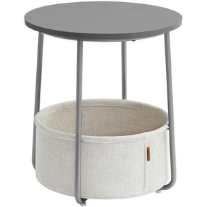 Beistelltisch  Lilea ¦ grau ¦ Maße (cm): B: 45 H: 51