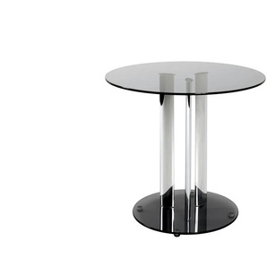 Beistelltisch   ¦ grau ¦ Maße (cm): B: 59 H: 57  Ø: 59