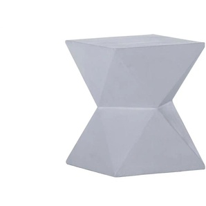 Beistelltisch - grau - Materialmix - 40 cm - 50 cm | Möbel Kraft