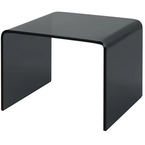 Beistelltisch - grau - Materialmix - 42 cm - 33 cm | Möbel Kraft