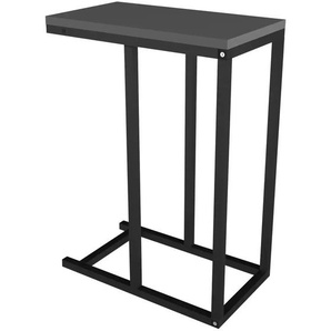 Beistelltisch - grau - Materialmix - 45,7 cm - 63,2 cm | Möbel Kraft