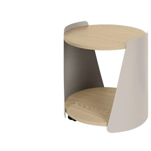 Beistelltisch - grau - Materialmix - 47 cm - 40.0 | Möbel Kraft