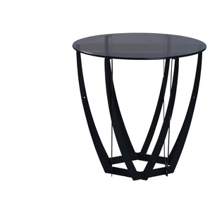 Beistelltisch - grau - Materialmix - 50 cm - 50.0 | Möbel Kraft