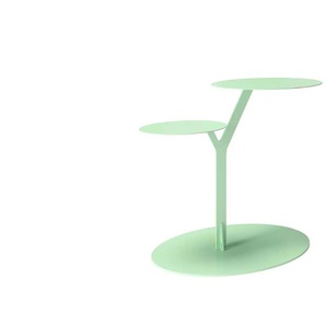 Beistelltisch   ¦ grün ¦ Maße (cm): B: 54 H: 44,5