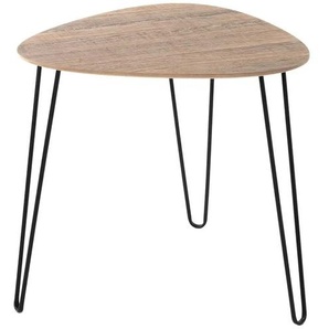 Beistelltisch  Haiger ¦ holzfarben ¦ Maße (cm): B: 40 H: 43