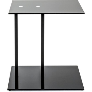 Beistelltisch HAKU Tische Gr. B/H/T: 45 cm x 50 cm x 35 cm, schwarz (schwarz, schwarz) Beistelltische