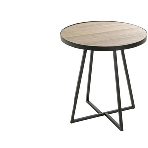 Beistelltisch  Hanau ¦ schwarz ¦ Maße (cm): H: 52  Ø: 48