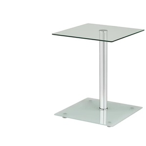Beistelltisch  Hanau ¦ transparent/klar ¦ Maße (cm): B: 40 H: 52