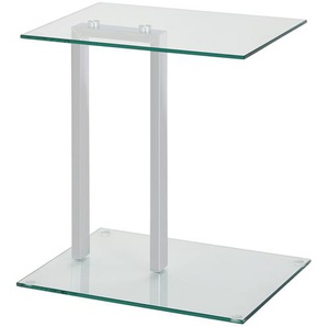 Beistelltisch  Hanau ¦ transparent/klar ¦ Maße (cm): B: 35 H: 50  Ø: 40