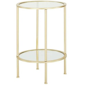 Beistelltisch   Harra ¦ gold ¦ Maße (cm): H: 55  Ø: 38
