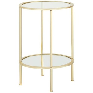 Beistelltisch  Harra ¦ gold ¦ Maße (cm): H: 55  Ø: 38