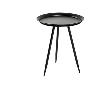 Beistelltisch   Harsum  ¦ schwarz ¦ Maße (cm): H: 54  Ø: 44