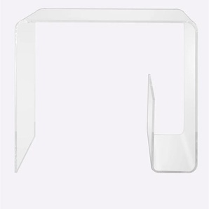 Beistelltisch HEINE HOME Tische Gr. B/H/T: 53 cm x 48,5 cm x 39,5 cm, farblos (transparent) Beistelltische