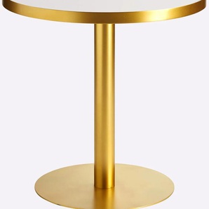 Beistelltisch HEINE HOME Tische Gr. H: 75 cm, goldfarben Beistelltische