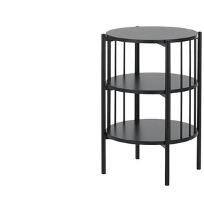 Beistelltisch  Hella ¦ schwarz ¦ Maße (cm): B: 43,8 H: 60 T: 43.8