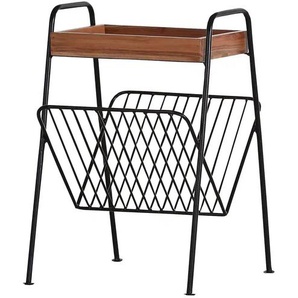 Beistelltisch - holzfarben - Materialmix - 41 cm - 63 cm - cm 43,0 | Möbel Kraft