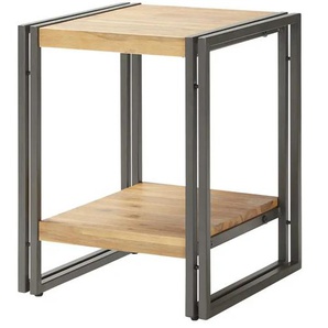 Beistelltisch - holzfarben - Materialmix - 45 cm - 55 cm | Möbel Kraft