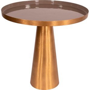 Beistelltisch KAYOOM Beistelltisch Morrison 525 Tische grau (grau, grau) Beistelltische Tischplatte in Tablettform, moderne Farben, Tablettrandhöhe: 3 cm