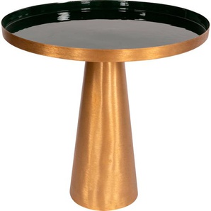 Beistelltisch KAYOOM Beistelltisch Morrison 525 Tische grün (dunkelgrün, dunkelgrün) Beistelltische Tischplatte in Tablettform, moderne Farben, Tablettrandhöhe: 3 cm