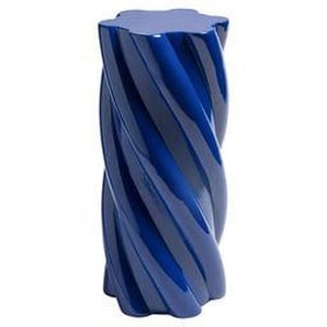 Beistelltisch Marshmallow plastikmaterial blau / Ø 25 x H 55,5 cm - Glasfaser - & klevering - Blau