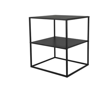 Beistelltisch  Milano ¦ schwarz ¦ Maße (cm): B: 40 H: 51 T: 45.0