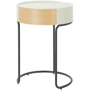 Jette Home Beistelltisch  Mine ¦ grau ¦ Maße (cm): H: 60  Ø: 45