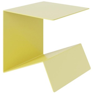 Beistelltisch MÜLLER SMALL LIVING BUK Tische Gr. B/H/T: 35 cm x 34,3 cm x 35 cm, gelb (schwefelgelb, schwefelgelb, schwefelgelb) Beistelltische