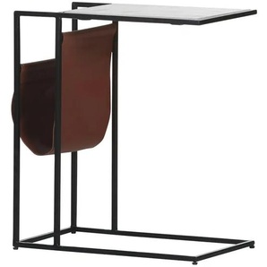 Beistelltisch  Neo ¦ weiß ¦ Maße (cm): B: 28 H: 56