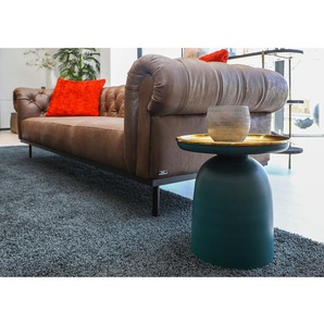 Beistelltisch Payzac VII Ø 38cm Blau/Petrol