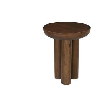 Beistelltisch Rondura ¦ braun ¦ Maße (cm): H: 60 Ø: 50