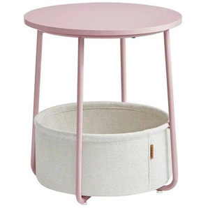 Beistelltisch  Lilea ¦ rosa/pink ¦ Maße (cm): B: 45 H: 51