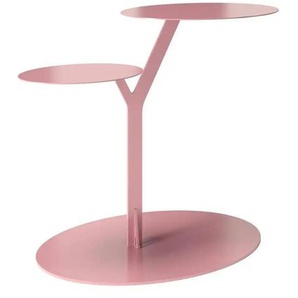 Beistelltisch   ¦ rosa/pink ¦ Maße (cm): B: 54 H: 44,5