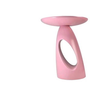 Beistelltisch - rosa/pink - Materialmix - 32 cm - 40 cm | Möbel Kraft