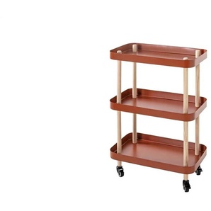 Beistelltisch | rot | 50 cm | 76 cm |