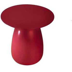 Beistelltisch  Baobab ¦ rot ¦ Maße (cm): B: 33 H: 34