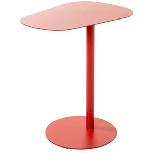 Beistelltisch - rot - Materialmix - 53 cm - 60 cm | Möbel Kraft