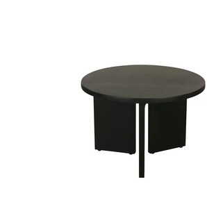 Beistelltisch  Round ¦ schwarz ¦ Maße (cm): B: 60 H: 41