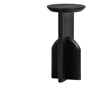 Beistelltisch   ¦ schwarz ¦ Maße (cm): B: 30 H: 58