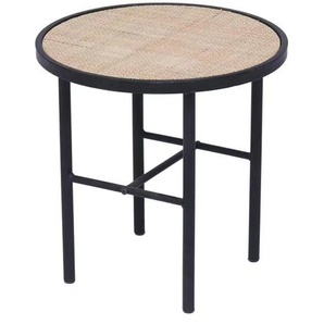 Beistelltisch - holzfarben - Materialmix - 40 cm - 40 cm | Möbel Kraft